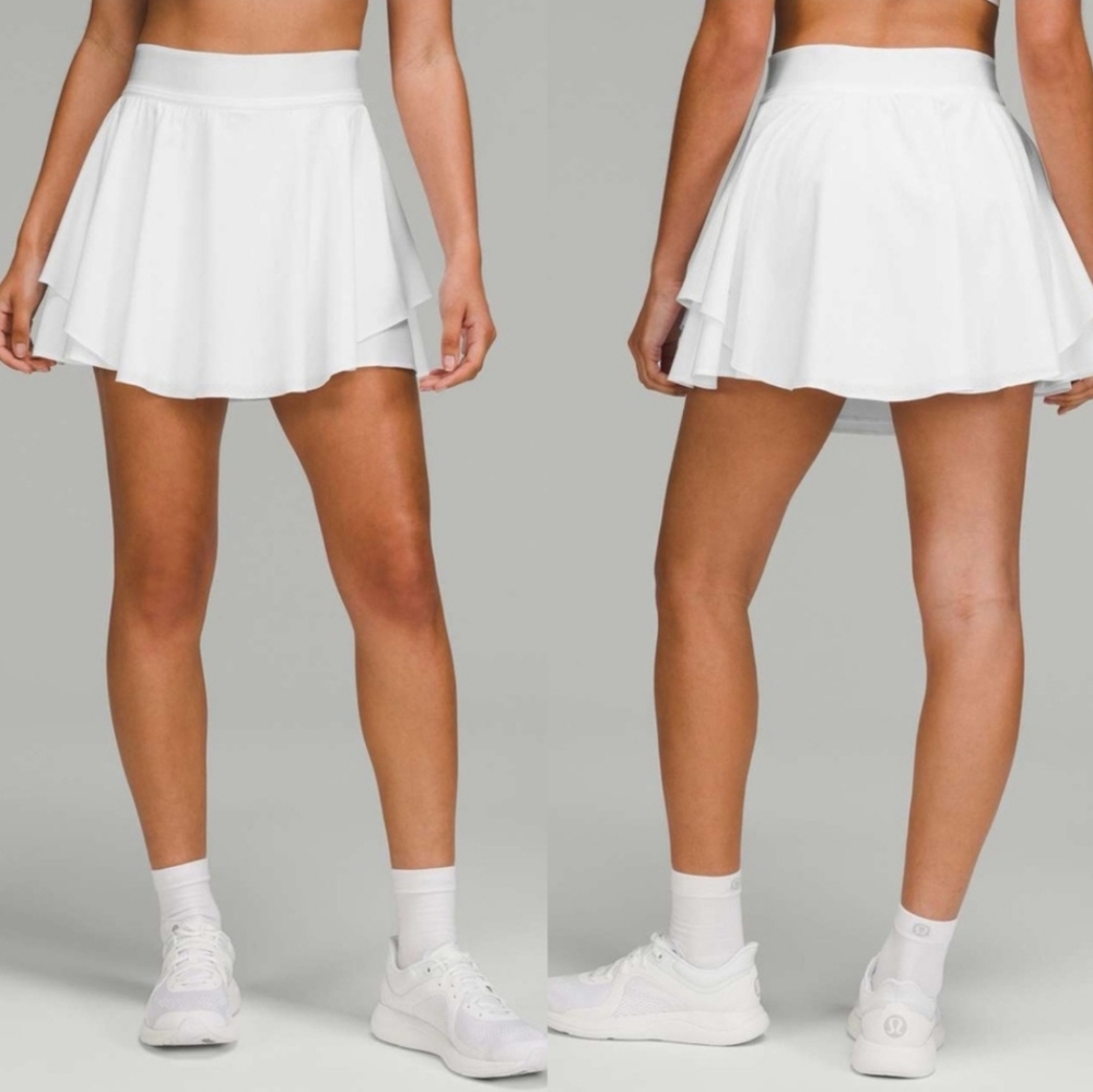 Lululemon Court Rival White Skirt Size 4 - Picture 13 of 14
